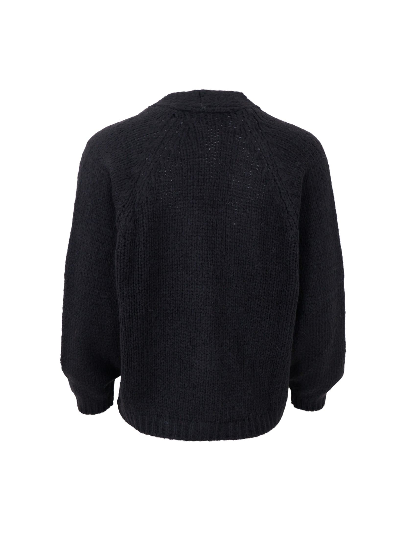 BCPEARL knit cardigan - Black - Black Colour