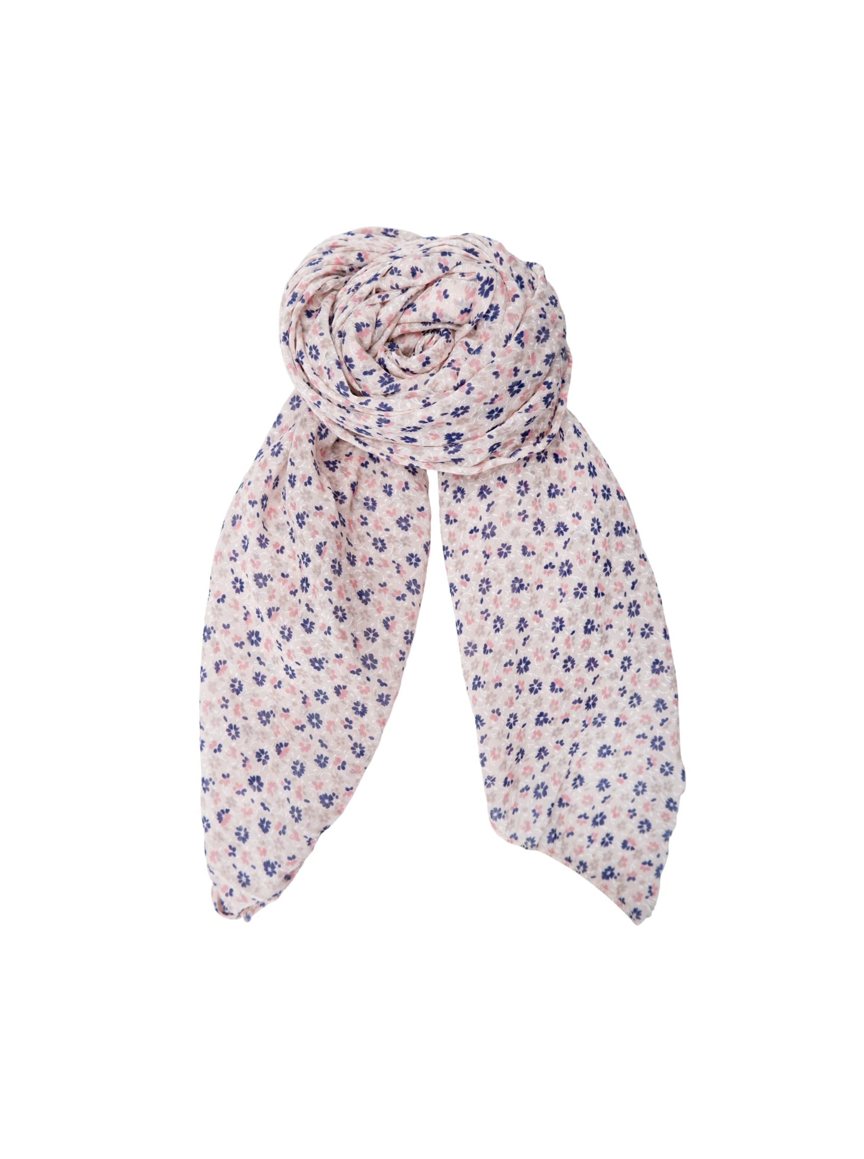 BCLARK scarf - Rose - Black Colour