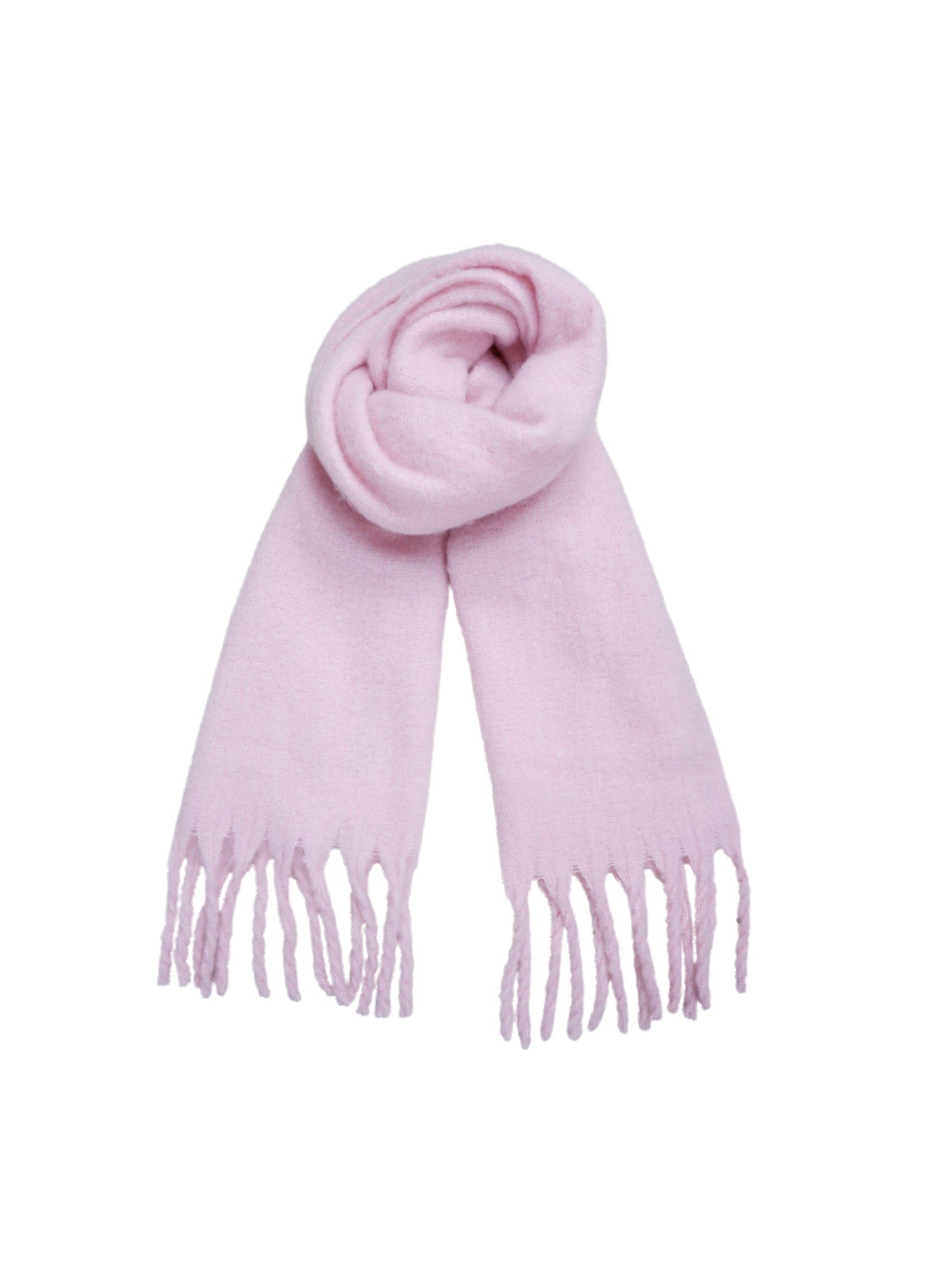 BCLORRAINE soft scarf - Lt. Pink - Black Colour