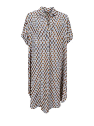 BCLUNA s/s kaftan tunic - Savannah Sky