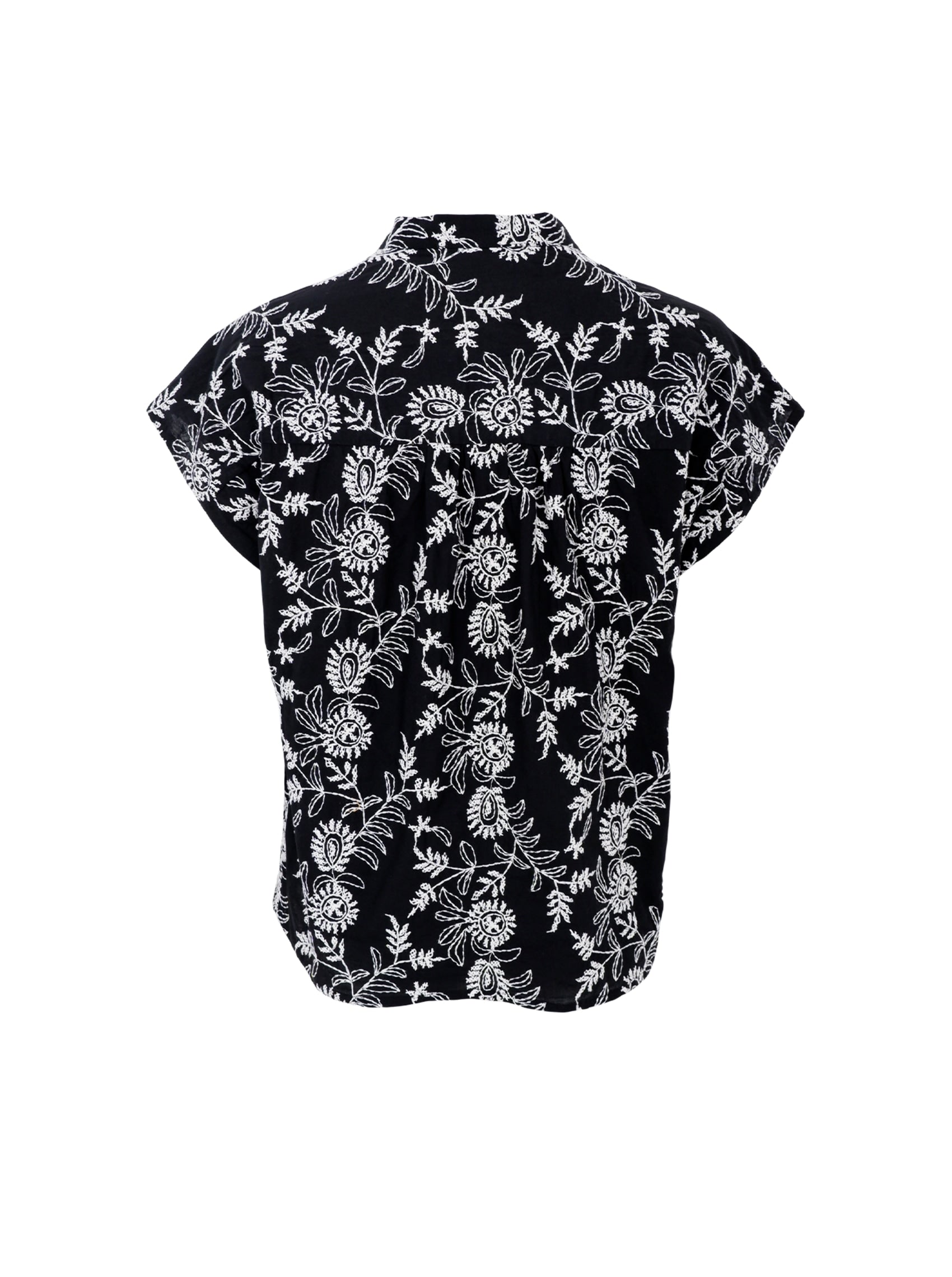 BCVENICE s/s blouse - Black - Black Colour