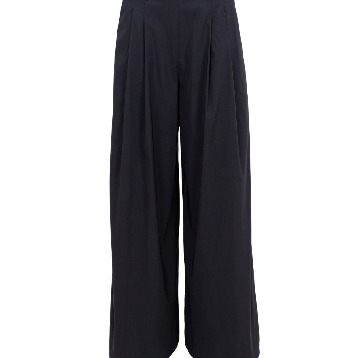 Davina Wideleg Pant Army Bukser Fra Black Colour main image 0