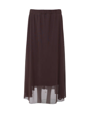 BCANNIE mesh skirt - Coffee