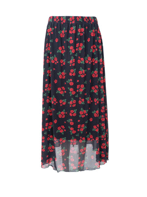 BCANNIE mesh skirt - Red Flower