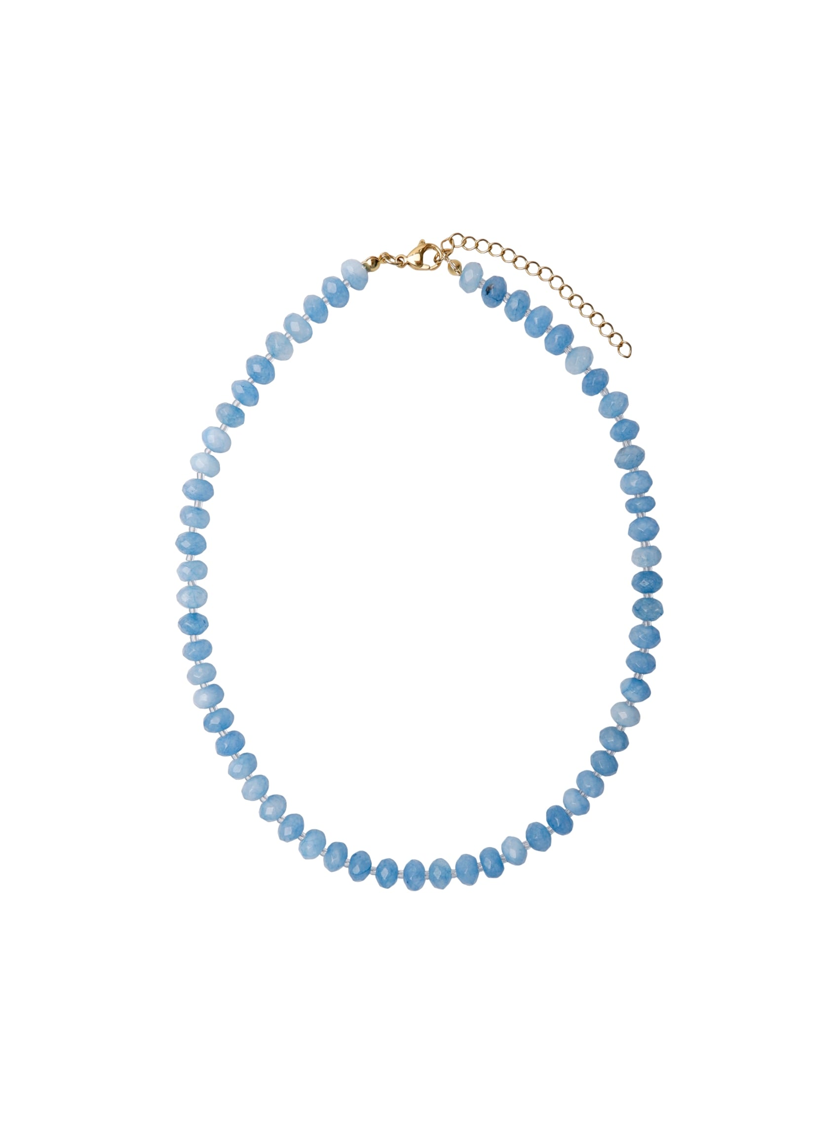 BCSUZETTE necklace - Lt. Blue - Black Colour