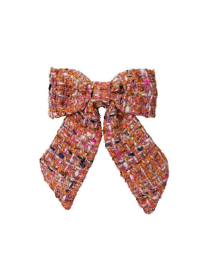 BCBLISS bow barette - Pink Multi