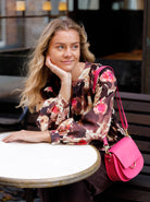 BCOLIVIA crossover bag - Pink - Black Colour