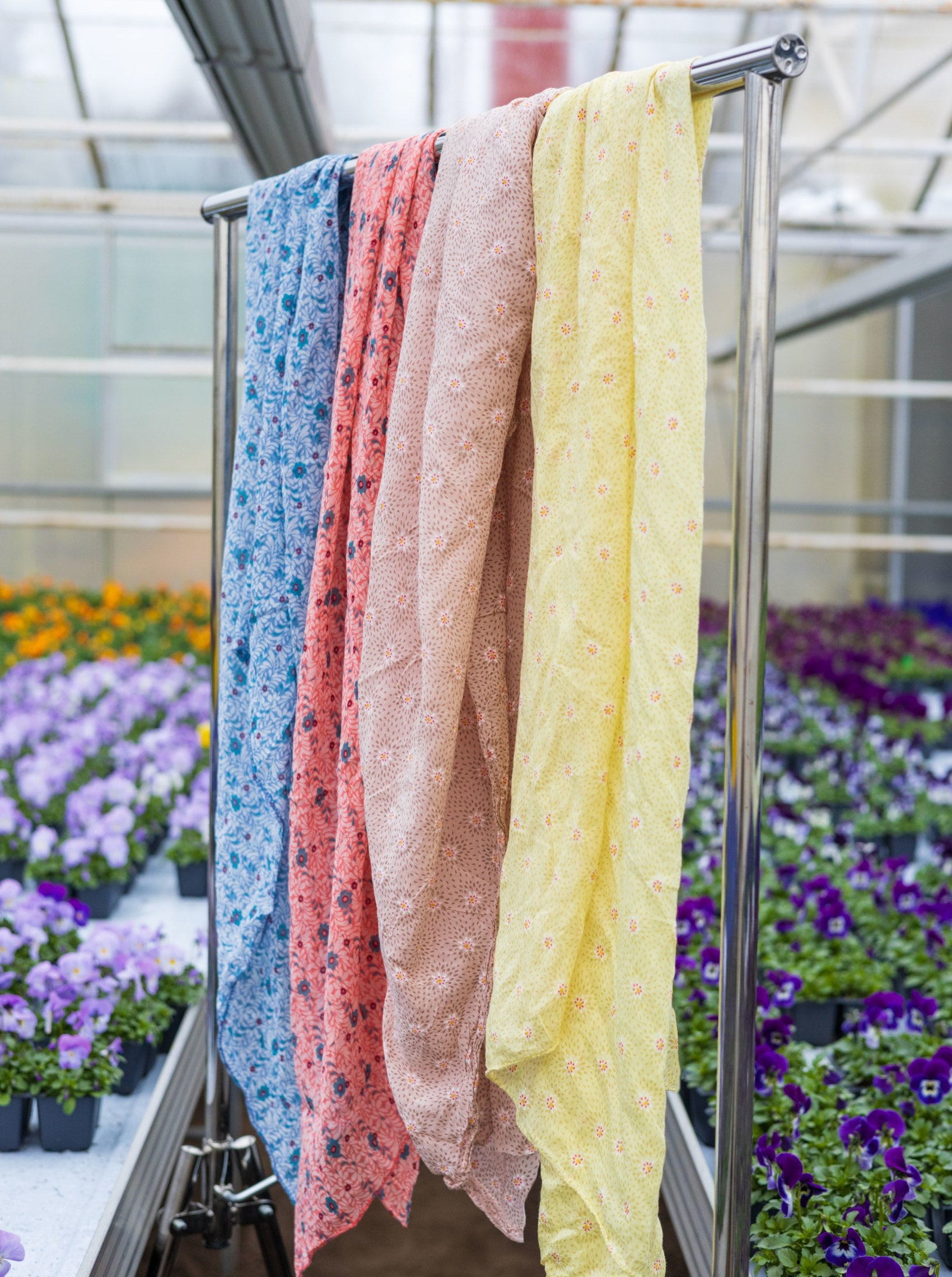 BCLYNNE scarf - Rose - Black Colour