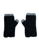 BCGINGER short handwarmers - Dark Grey - Black Colour