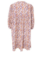 BCFLORA short puff sleeve dress - Fairy Flower - Black Colour