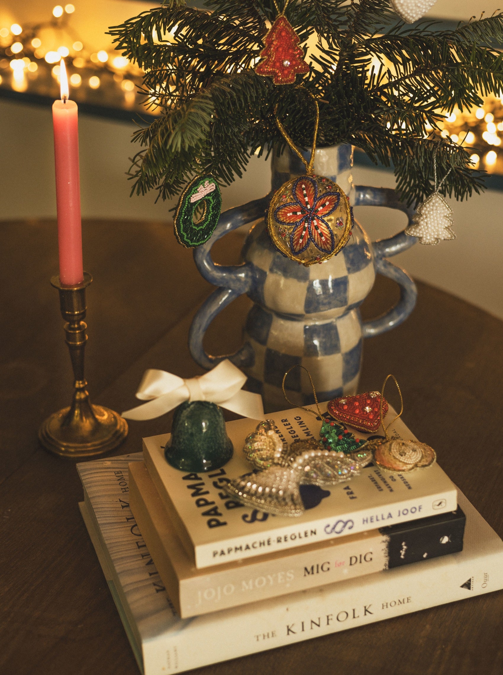 BCRED christmas tree ornament - Red - Black Colour