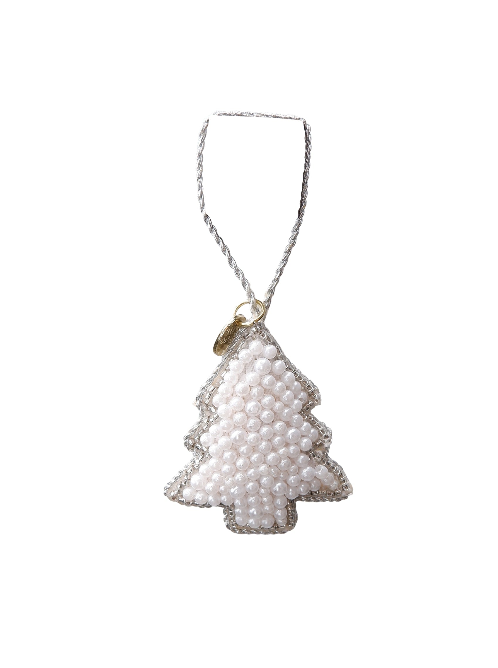 BCSNOW christmas tree ornament - White - Black Colour