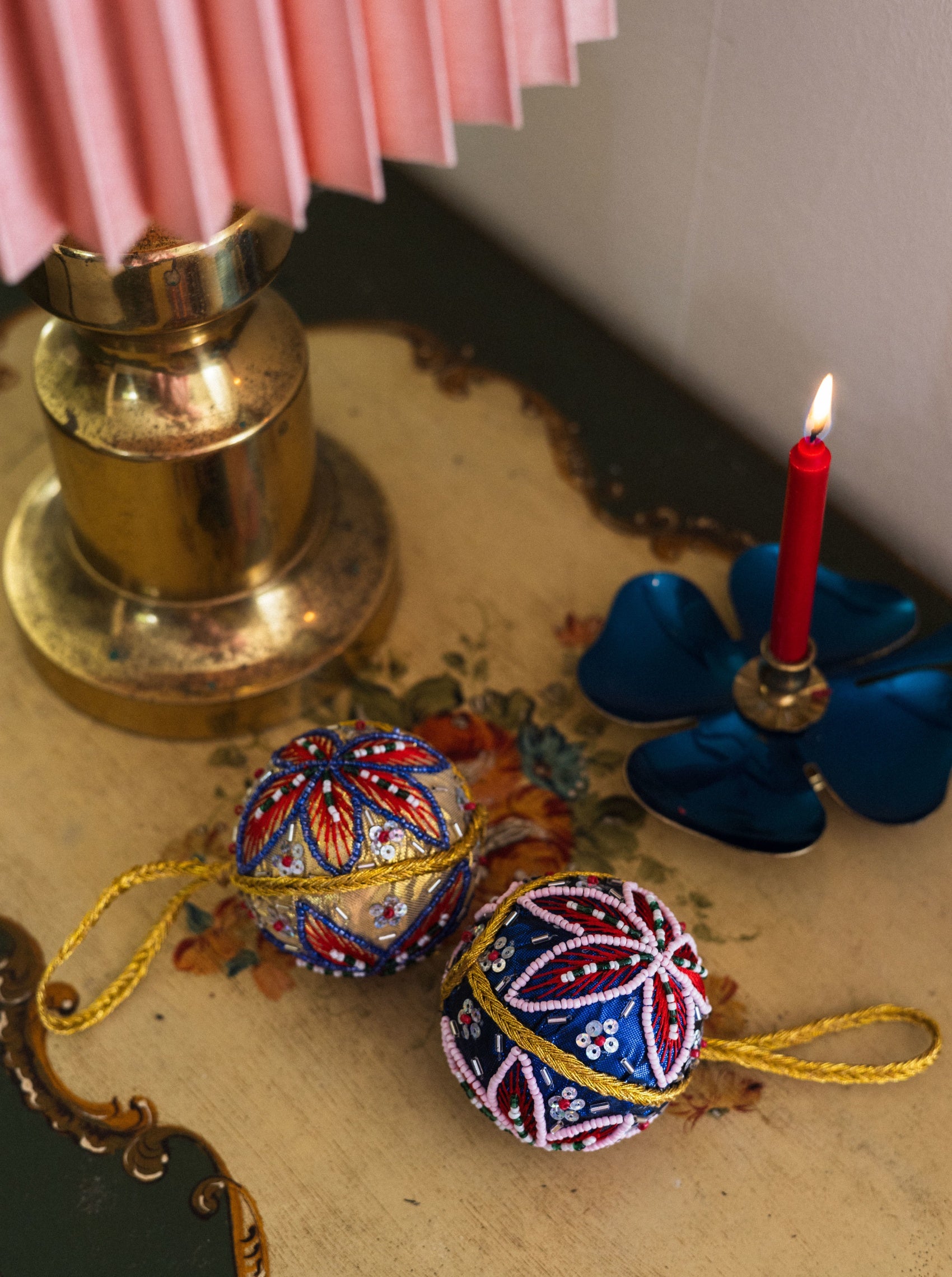 BCBALL christmas ornament - Golden Coloured - Black Colour