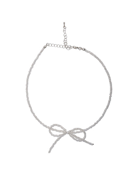 BCRUTH necklace - Clear - Black Colour