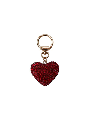 BCHEART rhinestone keyhanger - Wine