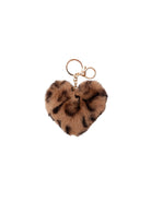 BCHEART soft keyhanger - Brown Leo - Black Colour