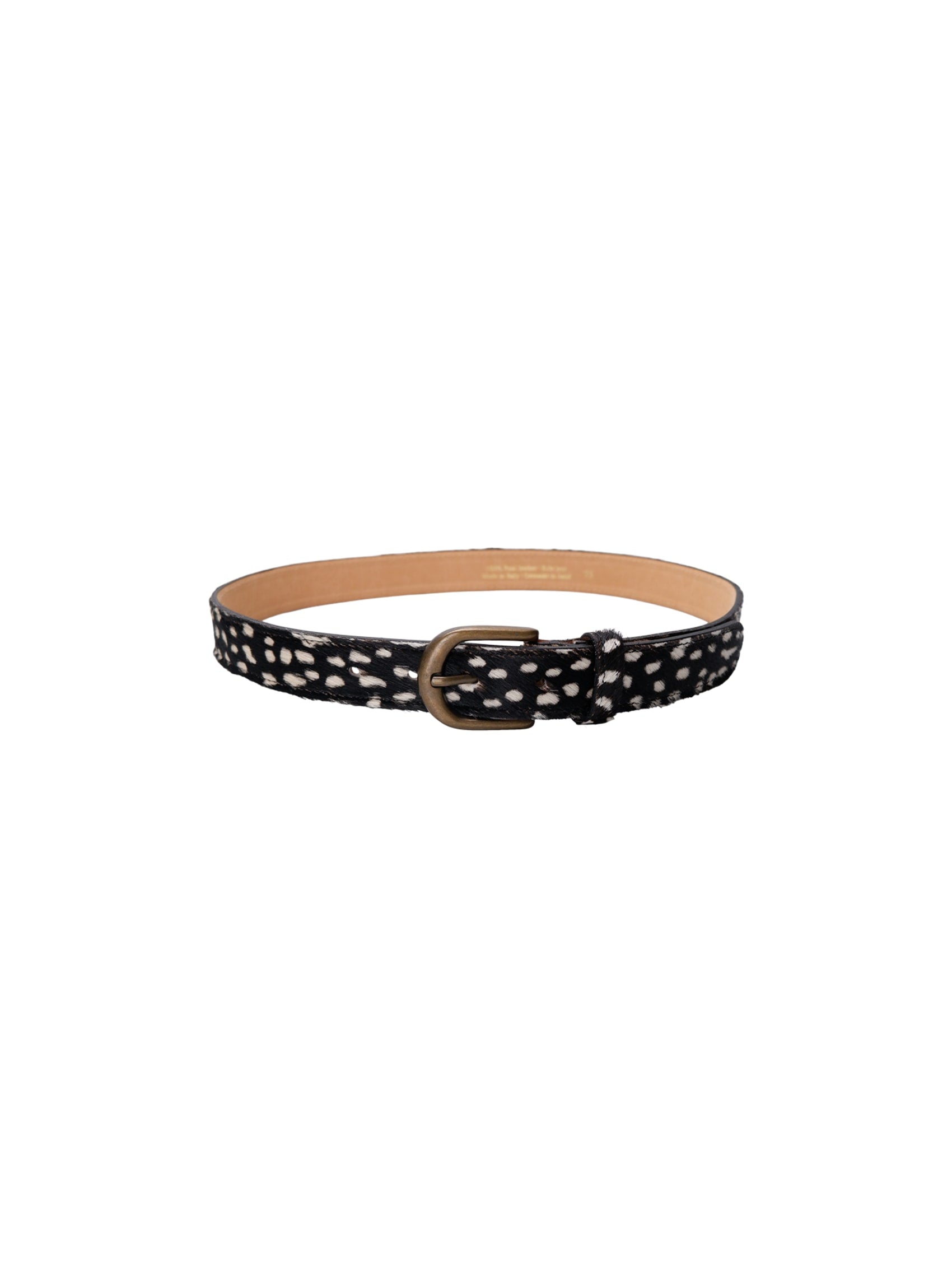 BCBELLIS belt - Black Dotted - Black Colour
