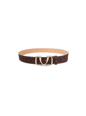 BCUMA belt - Mocca Leo