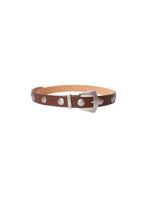 BCELLY studded belt - Espresso