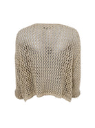 BCZELMA glitter jumper - Nature - Black Colour