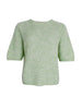 BCDELL knit jumper - Lt. Green - Black Colour