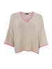 BCJOANNA knit jumper - Creme - Black Colour