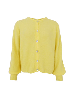 BCBELLA knit cardigan - Lemon