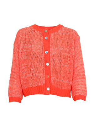 BCMAEVE knit cardigan - Orange