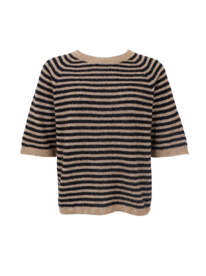 BCDELL striped jumper - Black