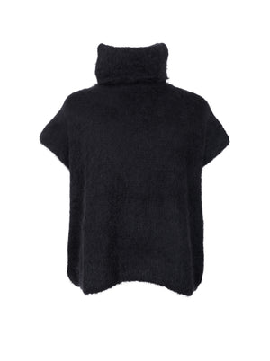 BCBJOERK rollneck vest - Black