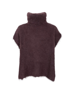 BCBJOERK rollneck vest - Coffee