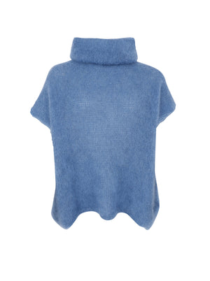 BCBJOERK rollneck vest - Jeans Blue