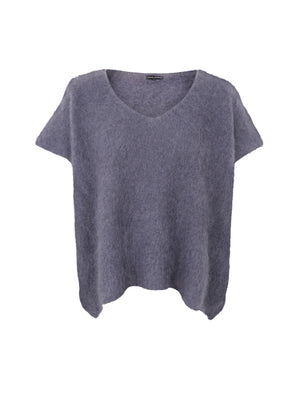 BCBJOERK knitted v-neck vest - Ash