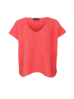 BCBJOERK knitted v-neck vest - Coral