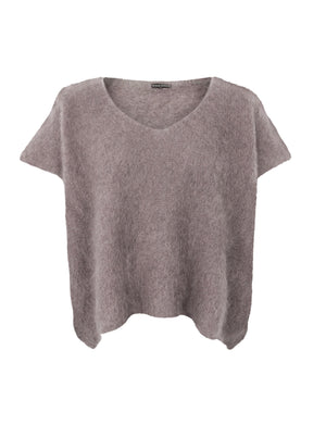 BCBJOERK knitted v-neck vest - Nougat