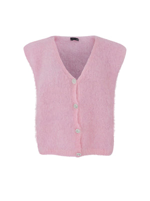BCBJOERK knit vest - Rose