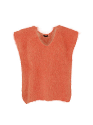 BCBJOERK pullover vest - Burnt Orange