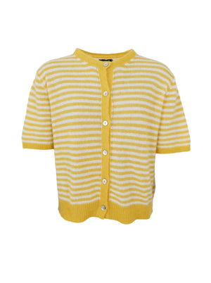 BCDELL striped ss cardigan - Sun