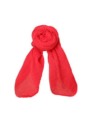 BCKELSEY small plain scarf - Red