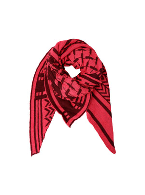 BCBEX triangle scarf - Berry