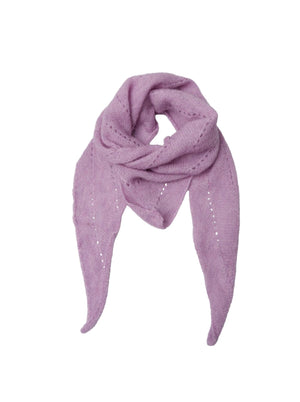 BCDELL knitted mini scarf - Lavender