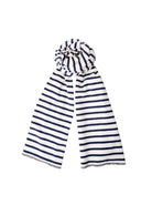 BCKASSI striped jersey scarf - Navy/Creme - Black Colour