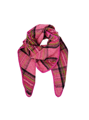 BCLEONI chequered scarf - Pink