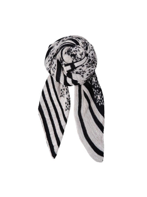 BCBEX jacquard scarf - Black