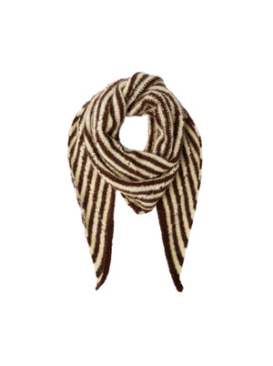 BCDELL mini stripe scarf - Mocca