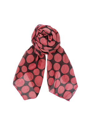 BCLILIA dot scarf - Plum