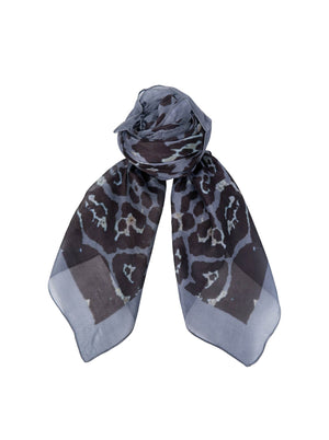 BCHANNAH silk scarf - Grey