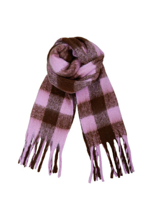 BCNORTH soft winter scarf - Rose/Mocca
