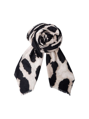 BCFAWN leo winter scarf - Creme