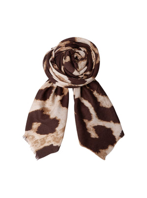 BCFAWN leo winter scarf - Natural